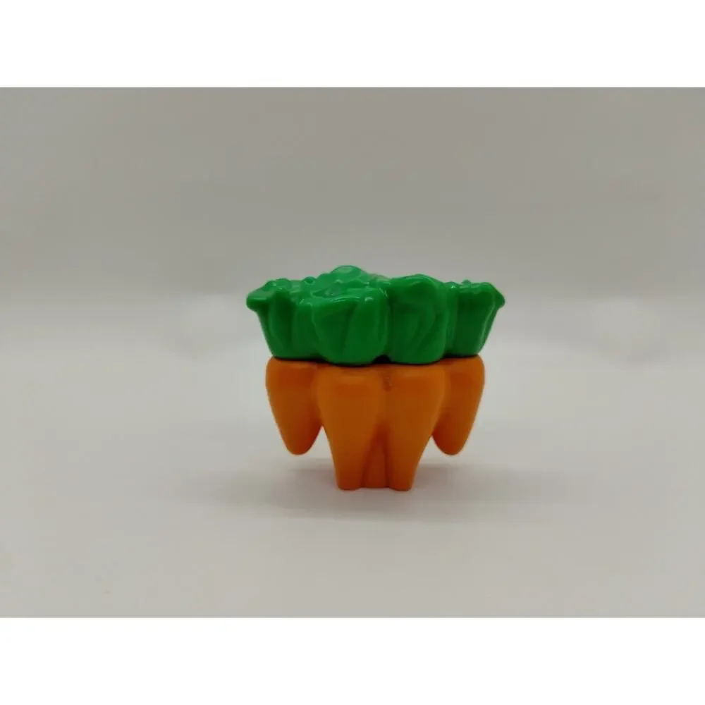 LEGO Duplo BUNCH OF CARROTS VEGETABLE Farm Food for Grocery Shop Town House #1